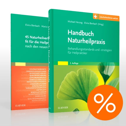 Handbuch Naturheilpraxis  45 Naturheilverfahren  fit für die Heilpraktikerprüfung Set