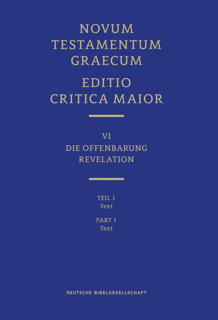 Novum Testamentum Graecum Editio Critica Maior VI1