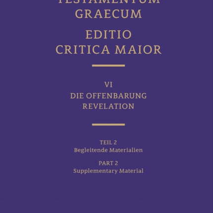 Novum Testamentum Graecum Editio Critica Maior VI2