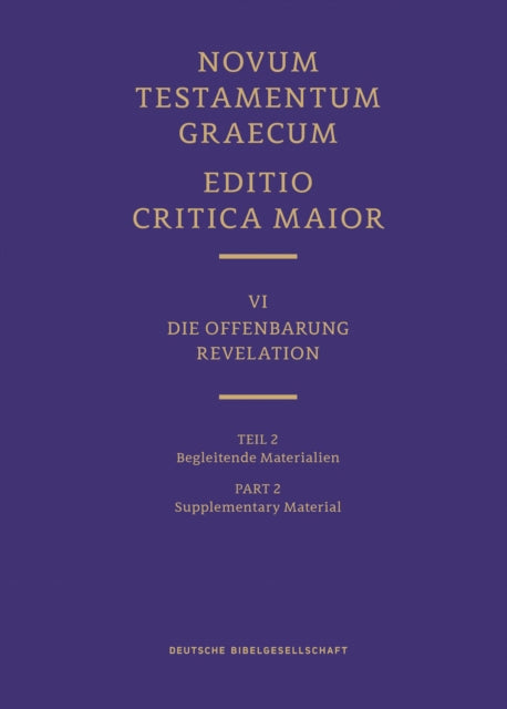 Novum Testamentum Graecum Editio Critica Maior VI2