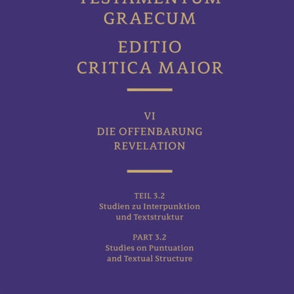 Novum Testamentum Graecum Editio Critica Maior VI3.2