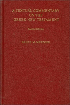 Textual Commentary on the Greek New Testament