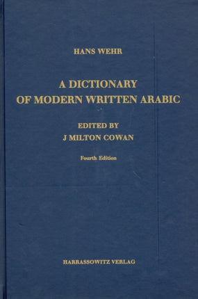 A Dictionary of Modern Written Arabic