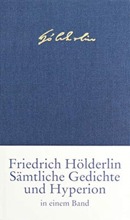 Smtliche Gedichte und Hyperion