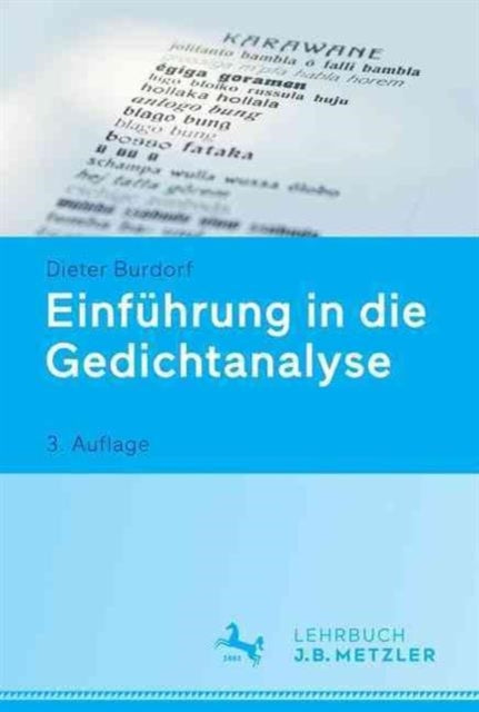 Einführung in die Gedichtanalyse