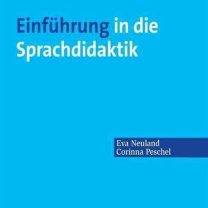 Einführung in die Sprachdidaktik