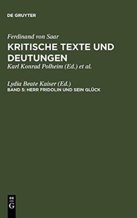 Herr Fridolin Und Sein Glück