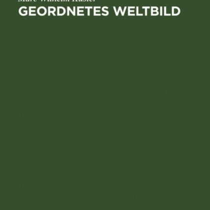 Geordnetes Weltbild