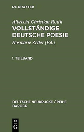 Vollständige Deutsche Poesie: 1688