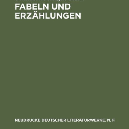 Fabeln und Erzählungen