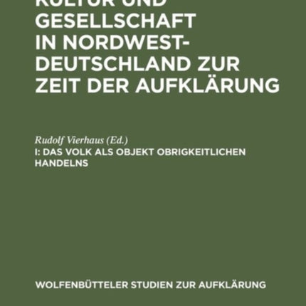 Das Volk als Objekt obrigkeitlichen Handelns