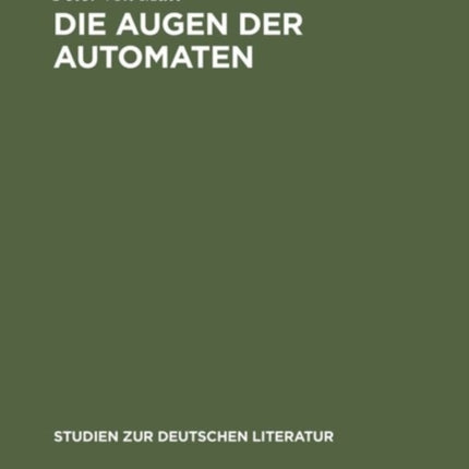 Die Augen der Automaten