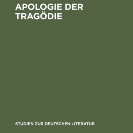 Apologie der Tragödie