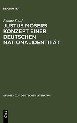 Justus Mösers Konzept einer deutschen Nationalidentität