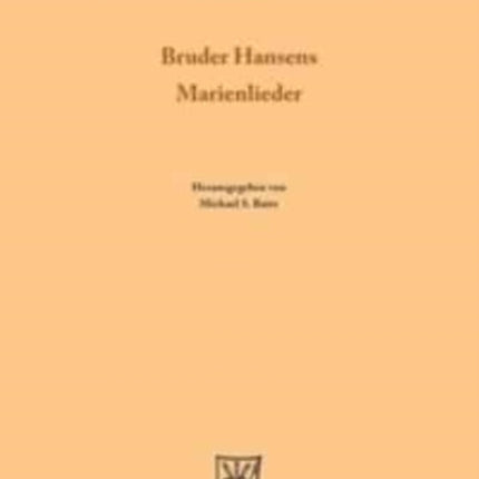 Bruder Hansens Marienlieder