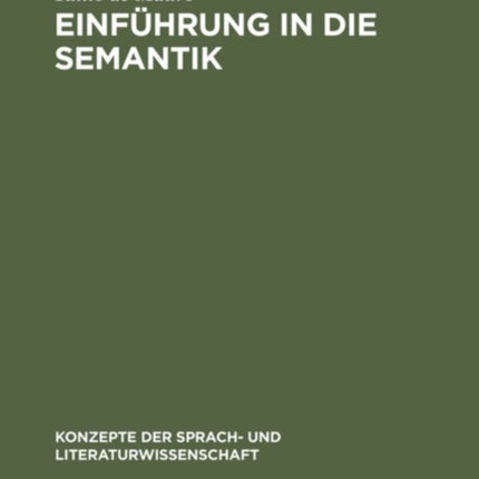 Einführung in die Semantik