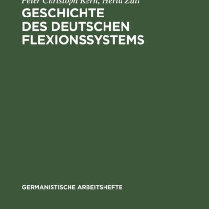 Geschichte des deutschen Flexionssystems