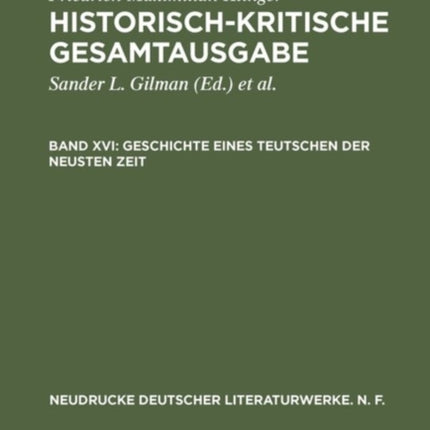 Geschichte eines Teutschen der neusten Zeit