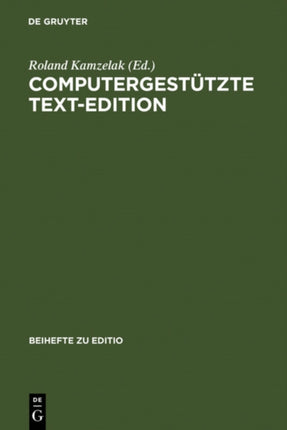 Computergestützte Text-Edition