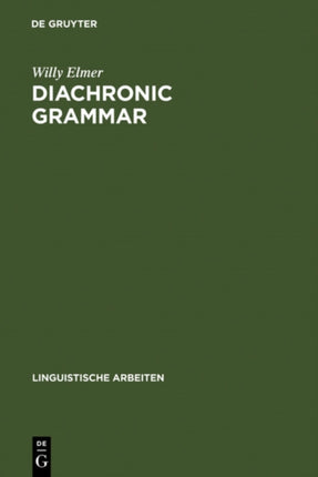 Diachronic Grammar: The history of Old and Middle English subjectless constructions