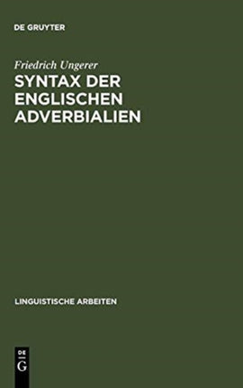 Syntax der englischen Adverbialien