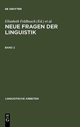 Neue Fragen der Linguistik