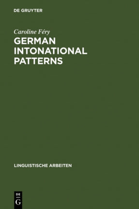 German intonational Patterns