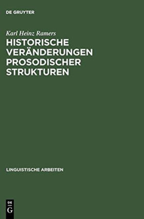 Historische Veränderungen prosodischer Strukturen