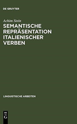 Semantische Repräsentation italienischer Verben