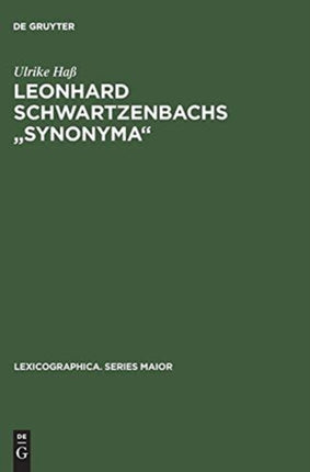 Leonhard Schwartzenbachs  Synonyma