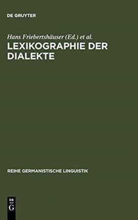 Lexikographie der Dialekte