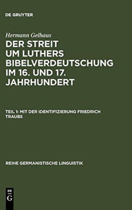 Mit der Identifizierung Friedrich Traubs