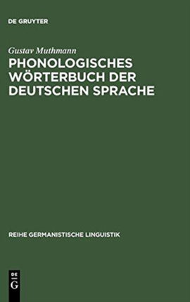 Phonologisches Wörterbuch Der Deutschen Sprache