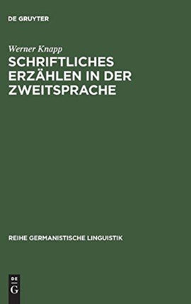 Schriftliches Erzählen in Der Zweitsprache