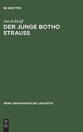 Der junge Botho Strauß