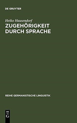 Zugehörigkeit durch Sprache