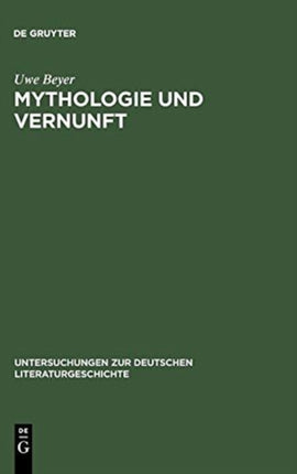 Mythologie und Vernunft: Vier philosophische Studien zu Friedrich Hölderlin