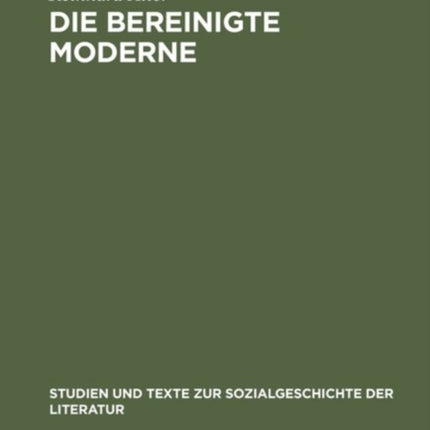 Die bereinigte Moderne