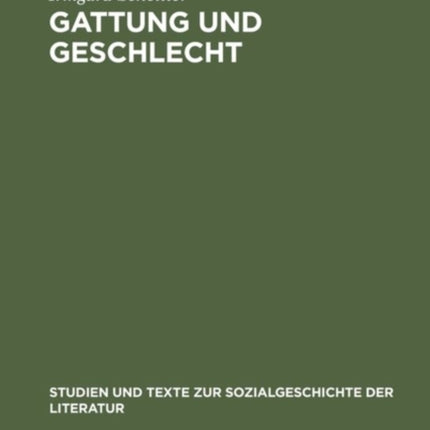 Gattung und Geschlecht