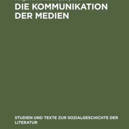 Die Kommunikation der Medien