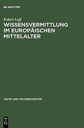 Wissensvermittlung Im Europäischen Mittelalter: >Imago Mundi