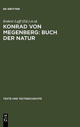 Konrad von Megenberg: Buch der Natur
