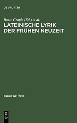 Lateinische Lyrik der Frühen Neuzeit