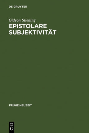 Epistolare Subjektivität: Das Erzählsystem in Friedrich Hölderlins Briefroman  Hyperion oder der Eremit in Griechenland