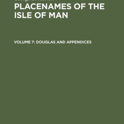 Douglas and Appendices