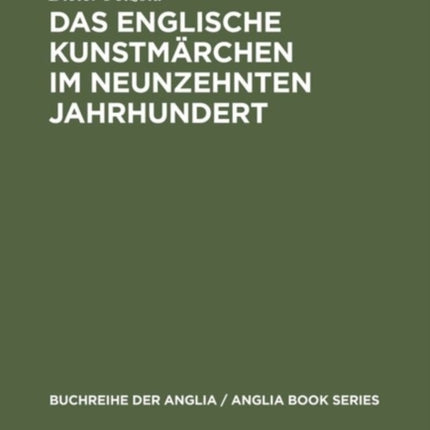 Das englische Kunstmärchen im neunzehnten Jahrhundert