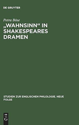 Wahnsinn  in Shakespeares Dramen