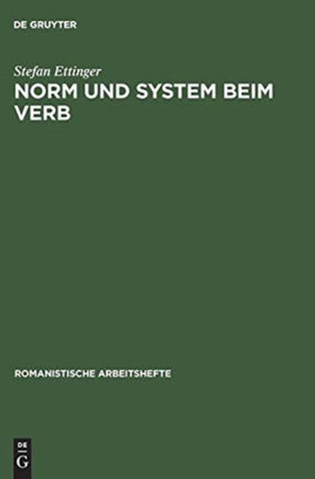 Norm und System beim Verb