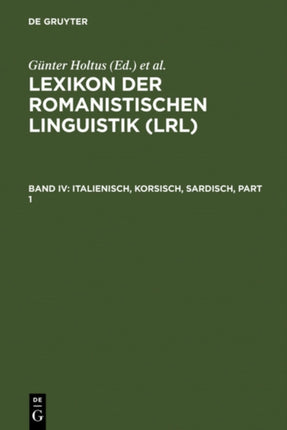Italienisch Korsisch Sardisch