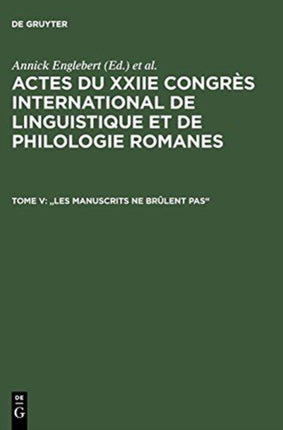 Les manuscrits ne brûlent pas